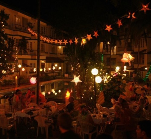 Guests during Christmas time