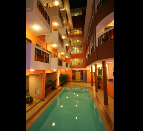 Lighted Pool
