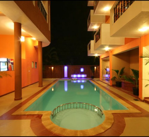 Pool by night