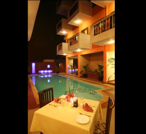 Pool side table
