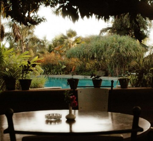 Restaurant Poolside View