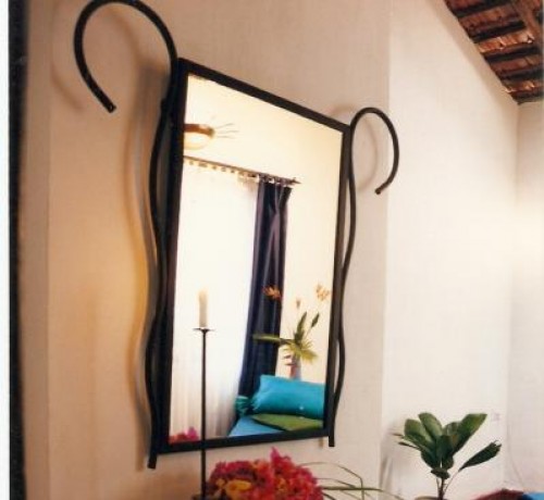 Bauhaus Style Wrought Iron