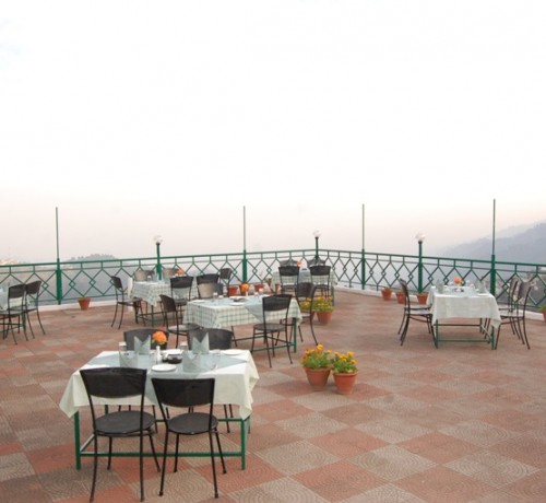 Open-air restaurant