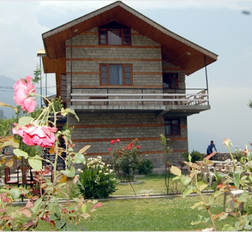 Side View of the Cottage