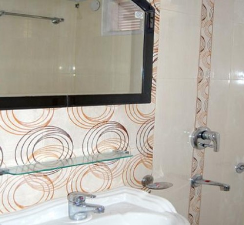 Restroom view Restroom view