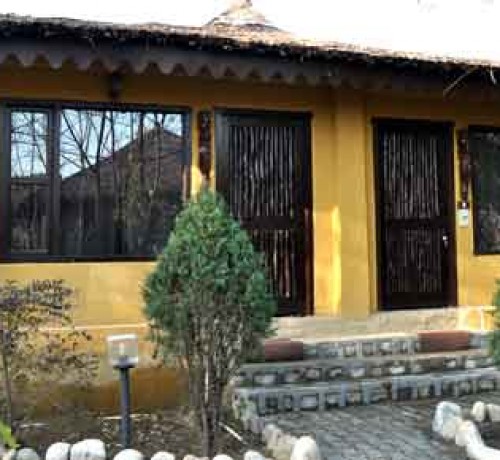 Mud Cottage Exterior View