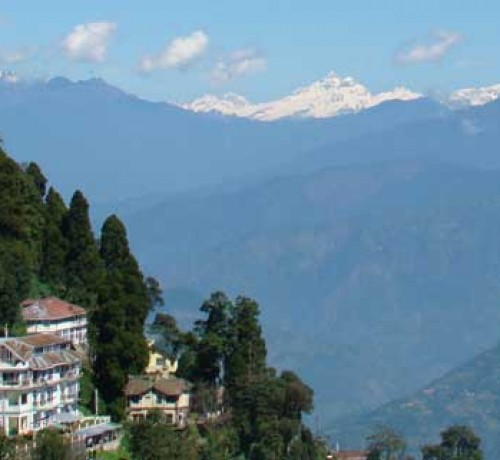 Kanchenjunga Seen From the Resort Kanchenjunga Seen From the Resort