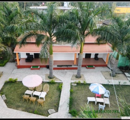 Ariel View of the Cottage