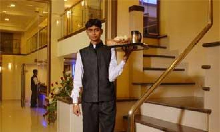 Attendant at the hotel