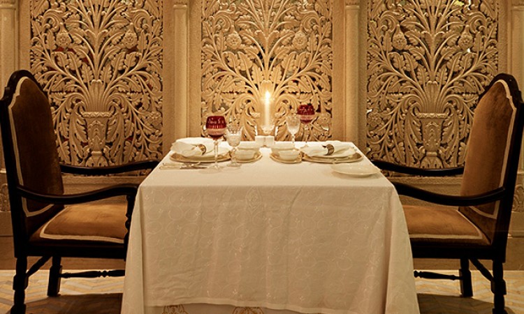 Serene ambiance at the restaurant Serene ambiance at the restaurant