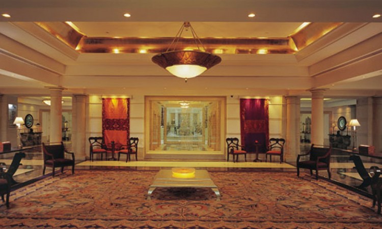 An enormous lobby area of the hotel An enormous lobby area of the hotel
