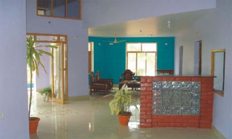 Reception area