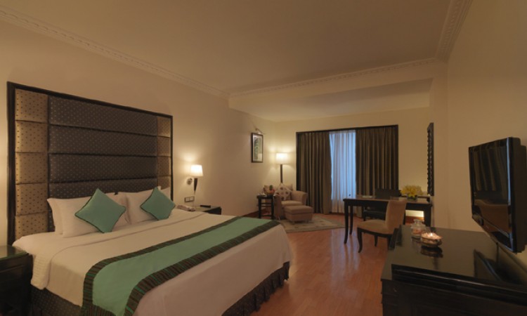 Gold club king bed