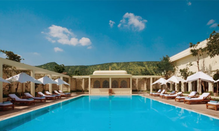 Trident Jaipur pool Trident Jaipur pool