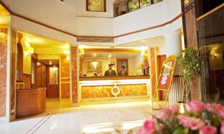 Reception area
