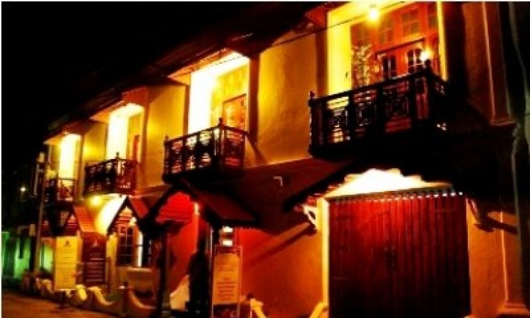 Front night view