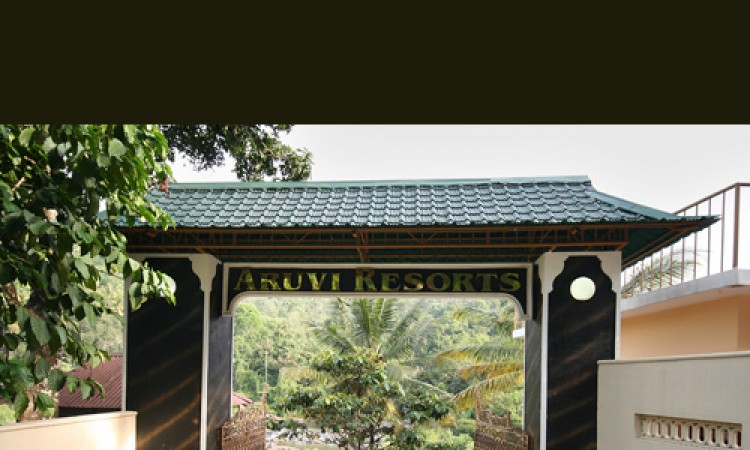 Resort entrance