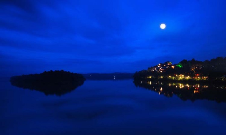 Lake View at Night