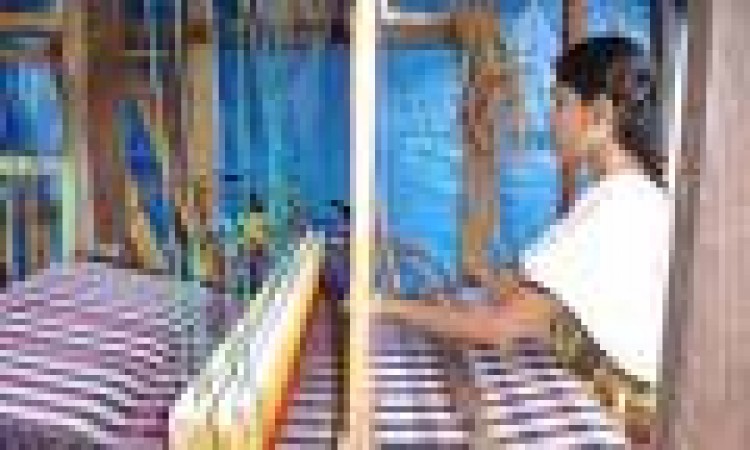 Hand weaving