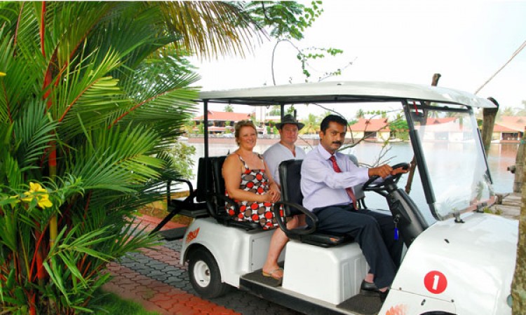 Activity at Lake Palace