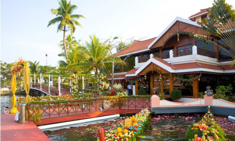 Decorated Lake Palace