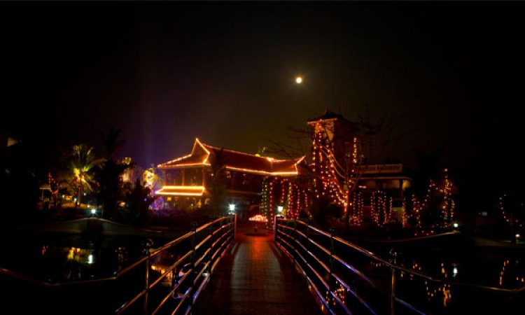 Entrance View at Night