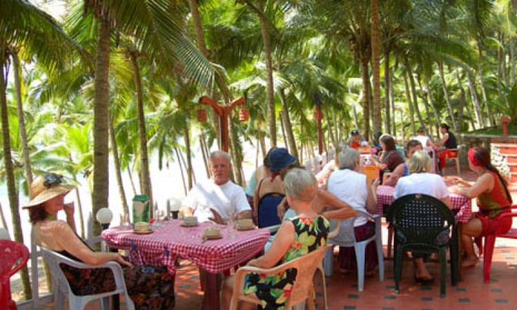 Open air restaurant Open air restaurant