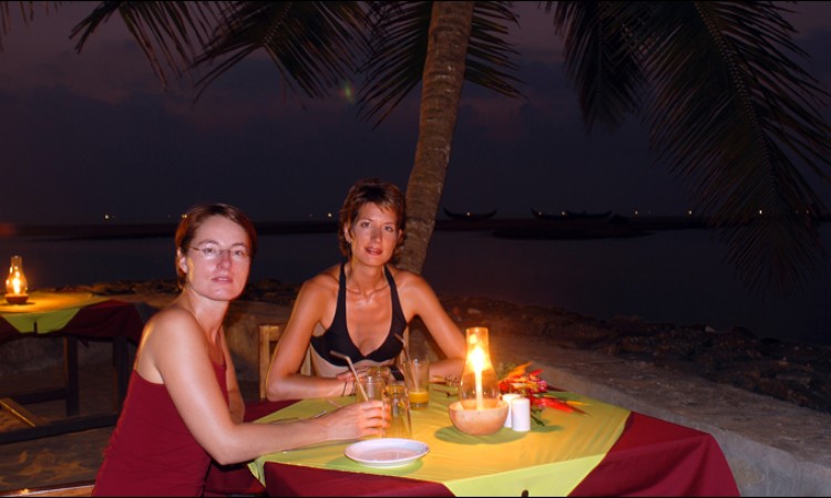 Dinner by the beach Dinner by the beach