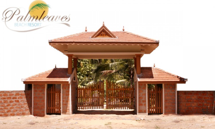 Entrance to the resort
