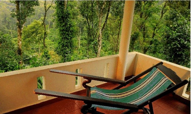 Balcony with a Chair Balcony with a Chair