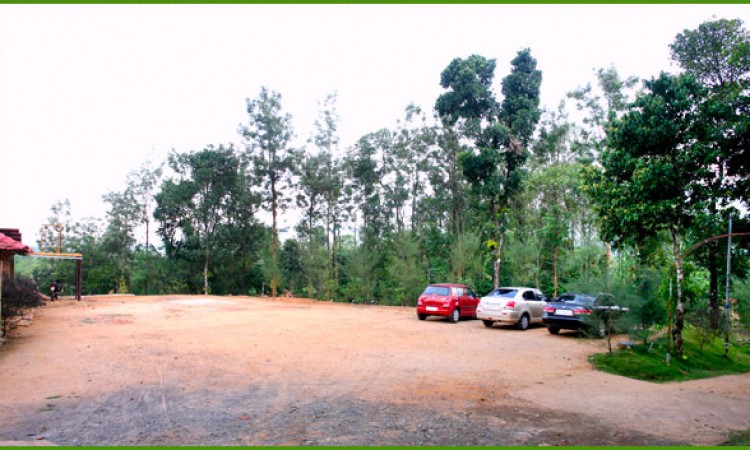 Parking Area beside the Restaurant