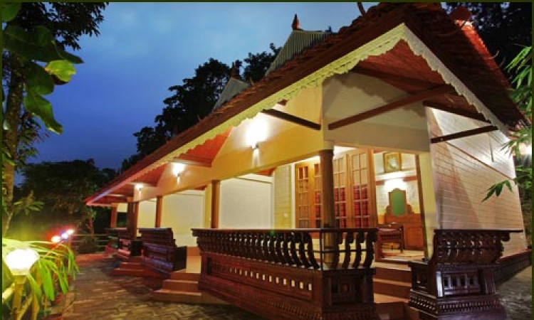 Night View of Cottages