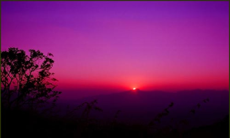 Sunset View from the Resort