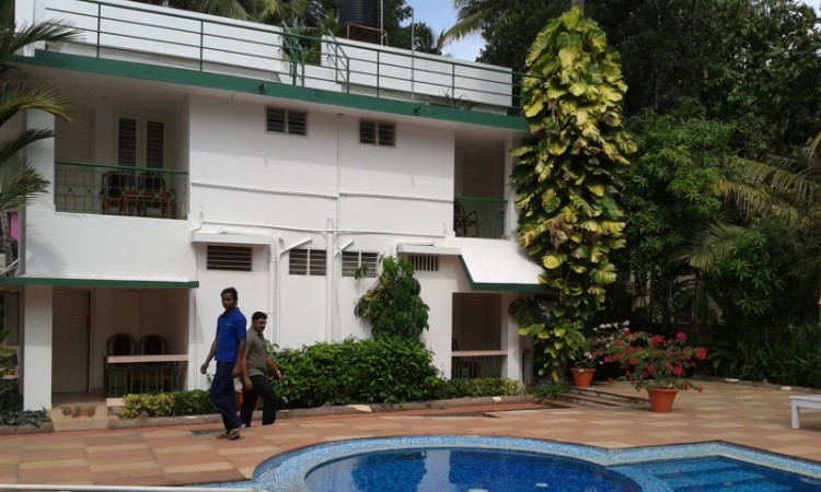 Resort by the pool