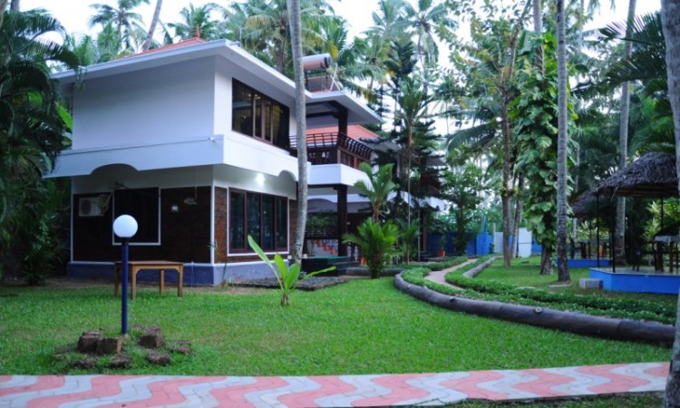 View of the resort premises