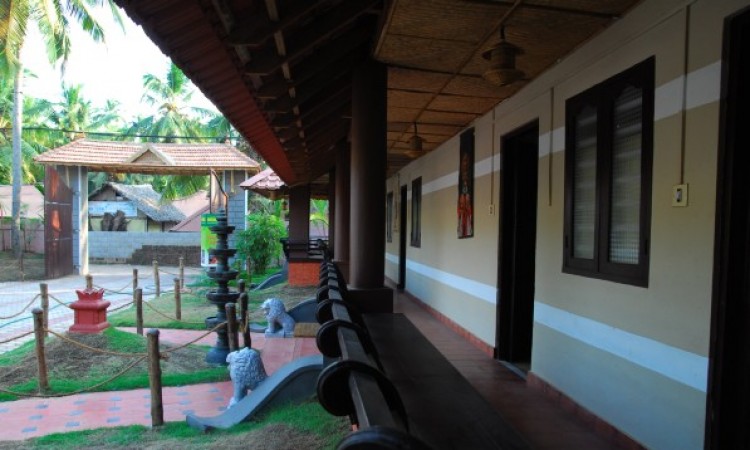 Attached balcony