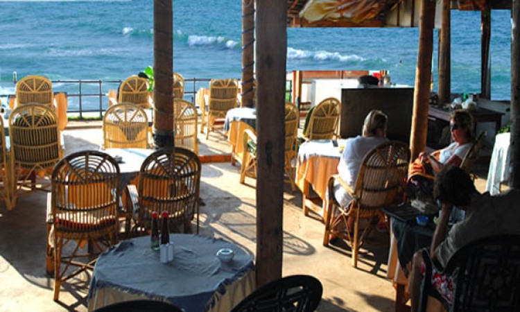 Dining venue by the beach