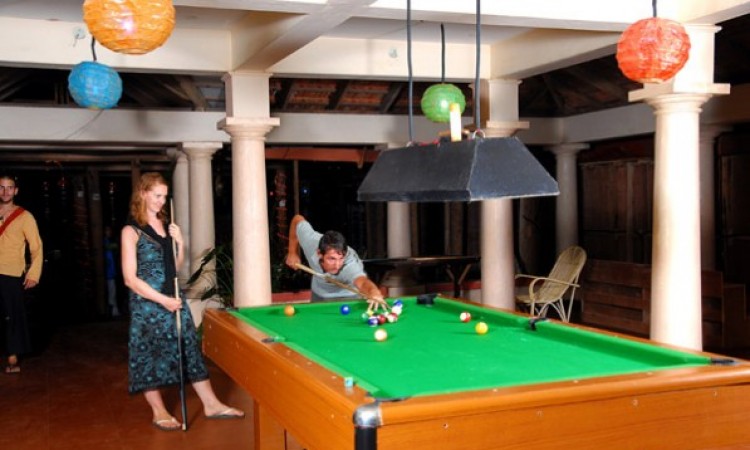Guests enjoying games