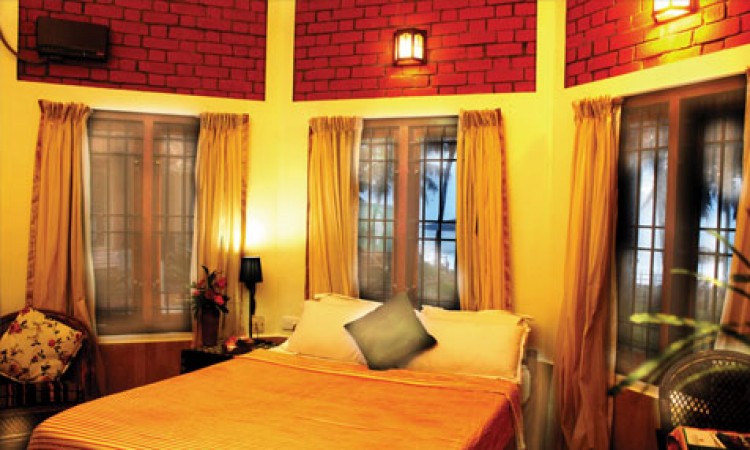 Furnished bedroom