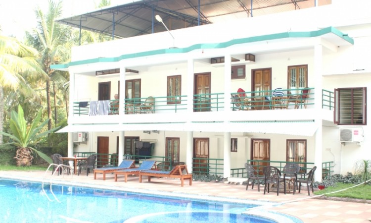 Sliding Cots by the Pool