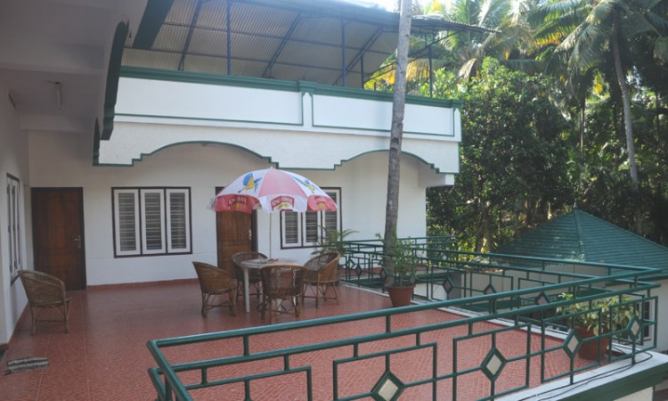 Terrace sitting
