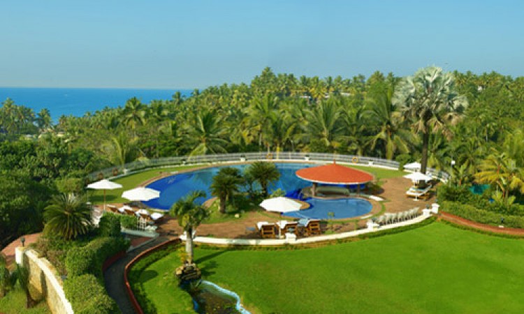 View of the pool and Sea from the Lobby View of the pool and Sea from the Lobby