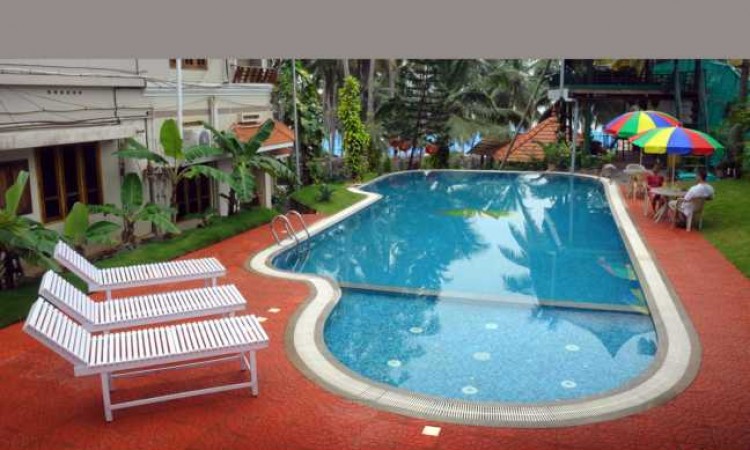 Serene pool by Day Serene pool by Day