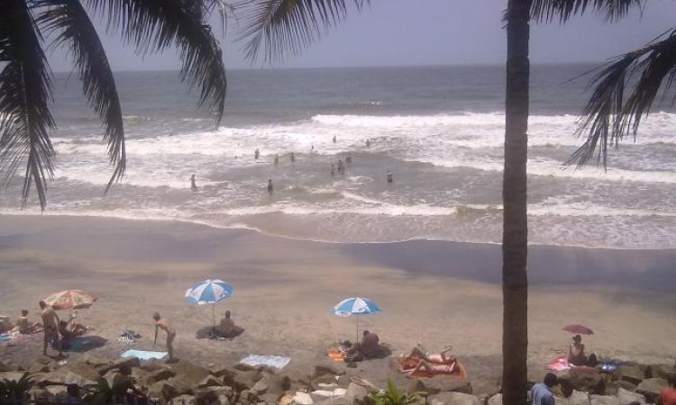 View from the Restaurant (Black Beach)