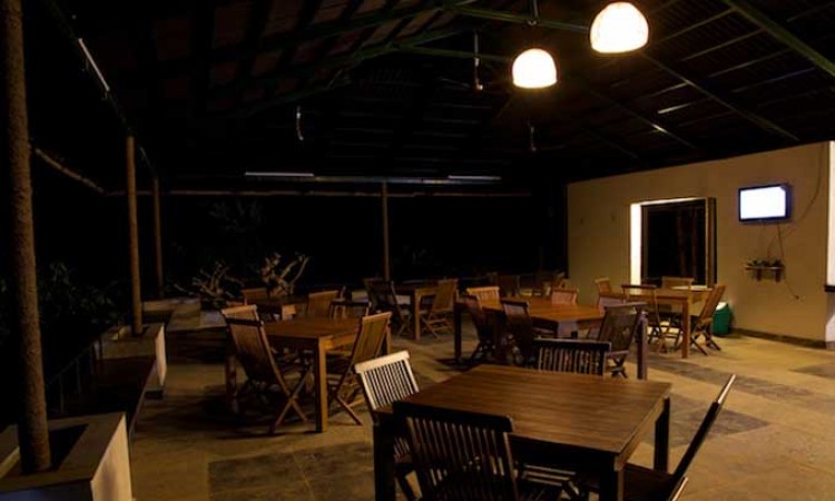 Outside dining