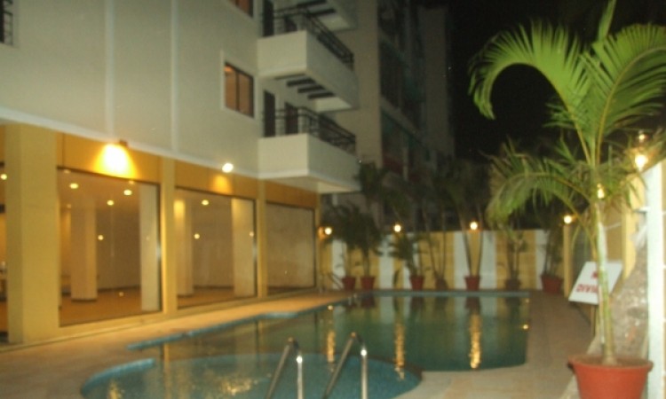 Pool by night