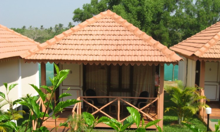 Close view of cottage