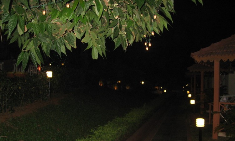 At evening