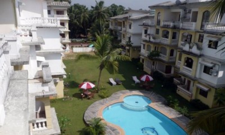 Side view of pool Side view of pool