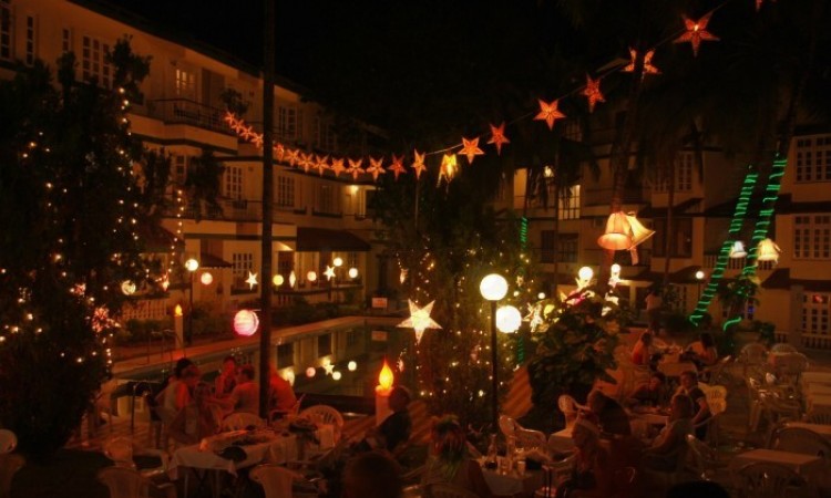 Guests during Christmas time